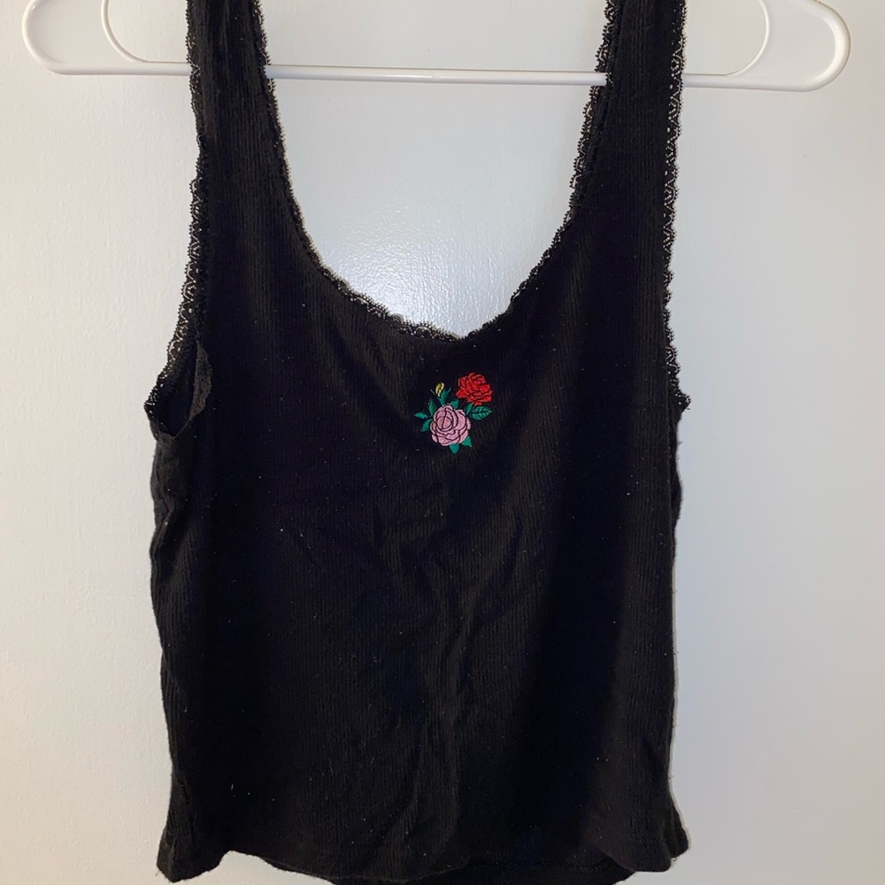Floral tank top